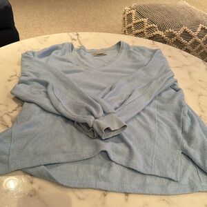 Blue oversized sweater